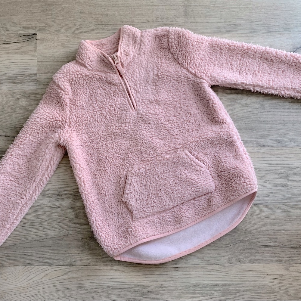 3/$30 | Carter’s | Sherpa Fleece Quarter Zip Pullover for Girls | Size 10 - Picture 6 of 8